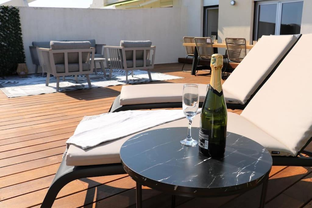 Suite Terrasse Xxl - Front De Mer - Parking - Ambiance Plage Ла-Гранд-Мот Экстерьер фото